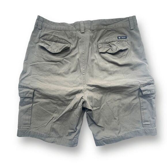 Chaps Tan Cargo Shorts, Size 34 - Picture 2 of 12